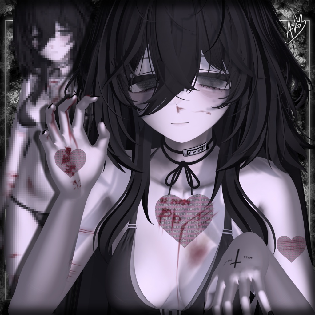 ♱Ghleys♱ ♡ TEXTURE Face Makeup/Body - Skin texture for Manuka (マヌカ) ♡