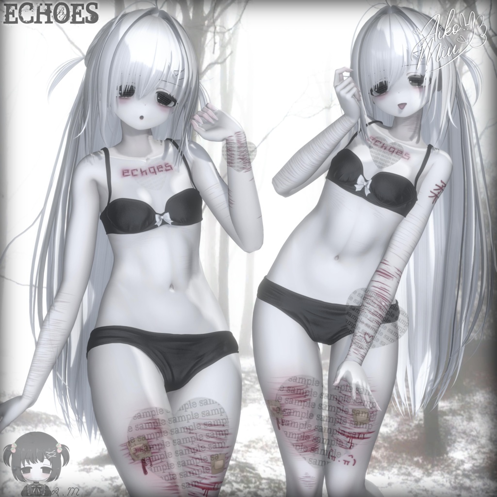 【ECHOES】TEXTURE FaceMakeup/Body/SkinTexture/Eyes ♡ MANUKA (マヌカ) ♡
