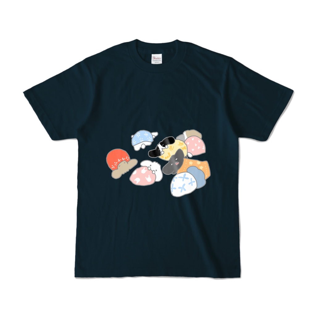 うさぎの楽園Tシャツ pixiv版