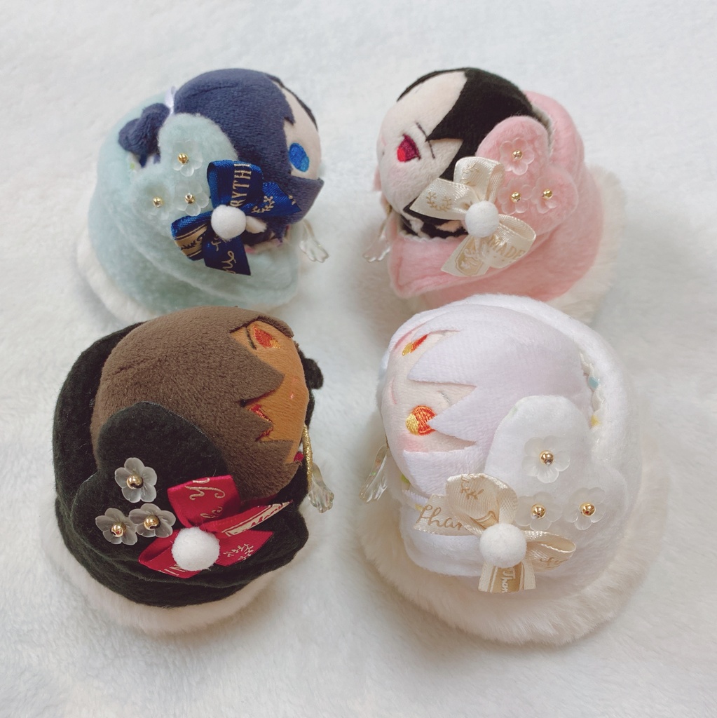 冬のあったかコート&ハート型ヘッドドレスセット