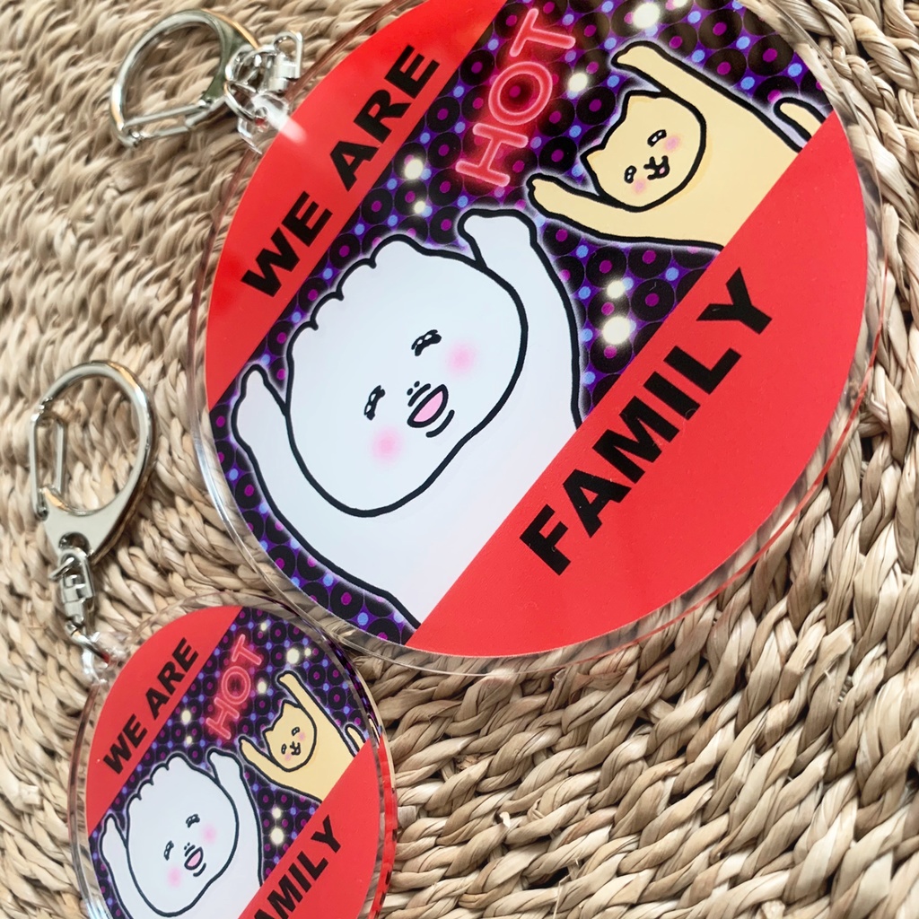 BUTAMAN WE ARE FAMILY キーホルダー BIG