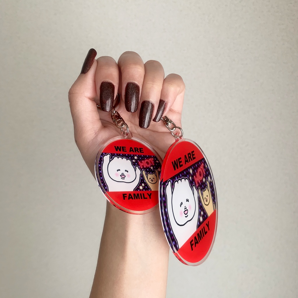 BUTAMAN WE ARE FAMILY キーホルダー SMALL