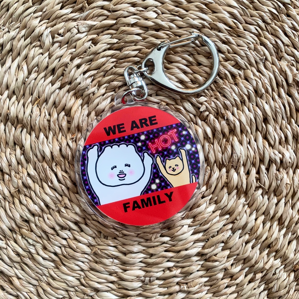 BUTAMAN WE ARE FAMILY キーホルダー SMALL