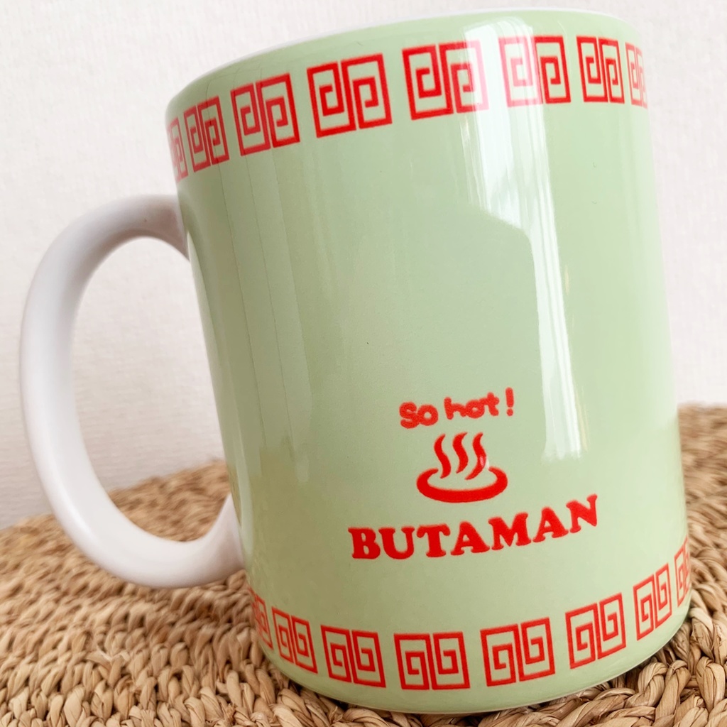 BUTAMAN KungFu マグカップ (グリーン)