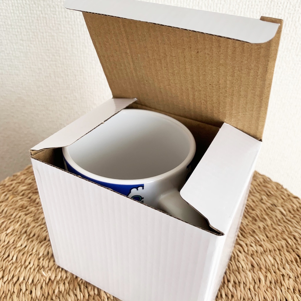 BUTAMAN ManyFace マグカップ (ブルー)