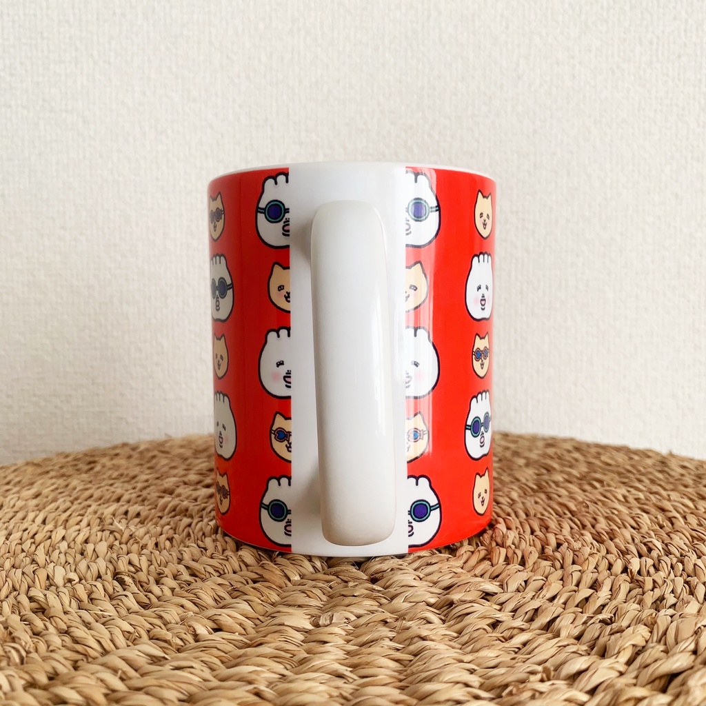 BUTAMAN ManyFace マグカップ (レッド)