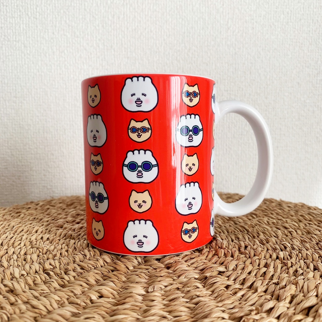 BUTAMAN ManyFace マグカップ (レッド)