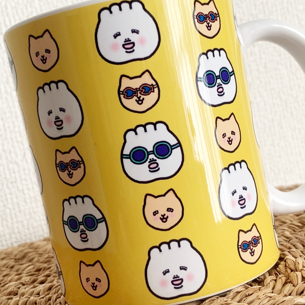 BUTAMAN ManyFace マグカップ (イエロー)