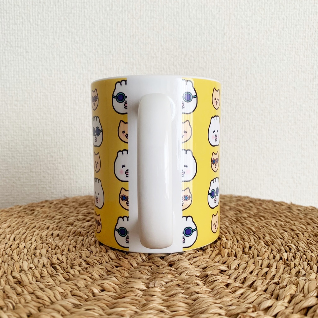 BUTAMAN ManyFace マグカップ (イエロー)