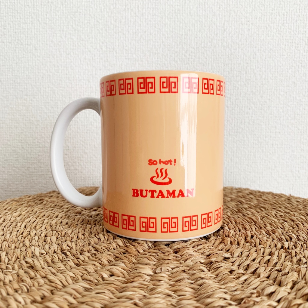 BUTAMAN KungFu マグカップ (オレンジ)