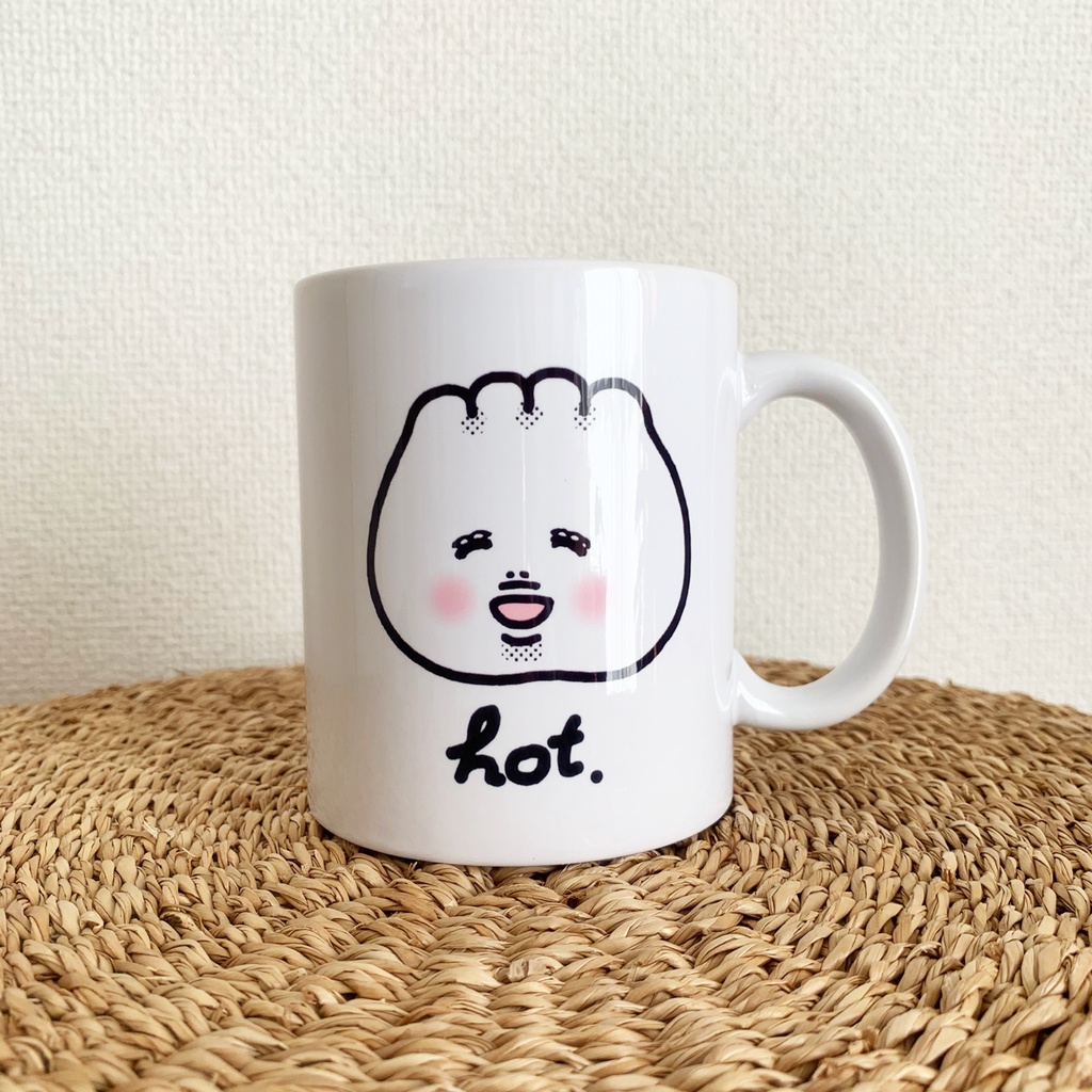BUTAMAN Face マグカップ (ブラック)