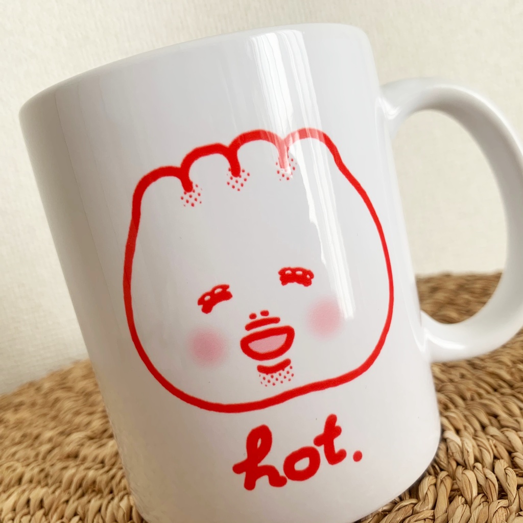 BUTAMAN Face マグカップ (レッド)