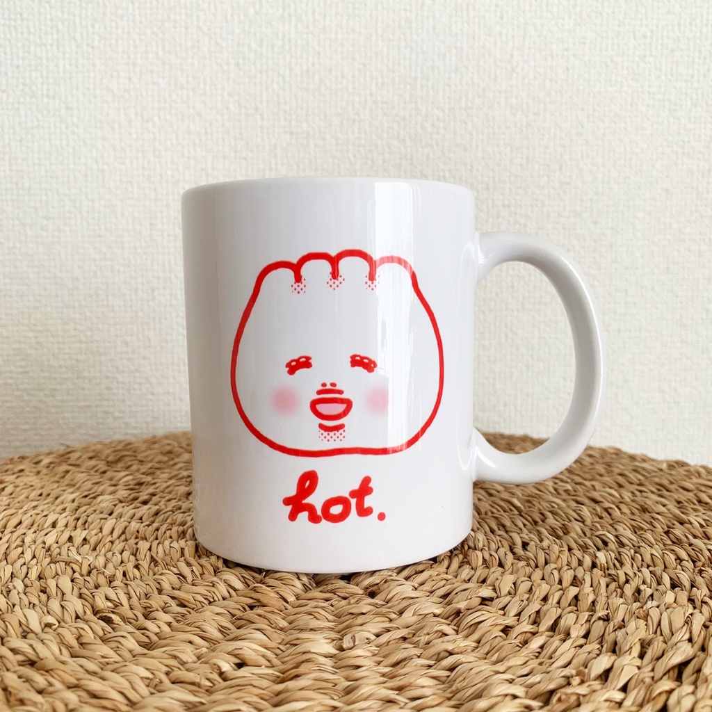 BUTAMAN Face マグカップ (レッド)
