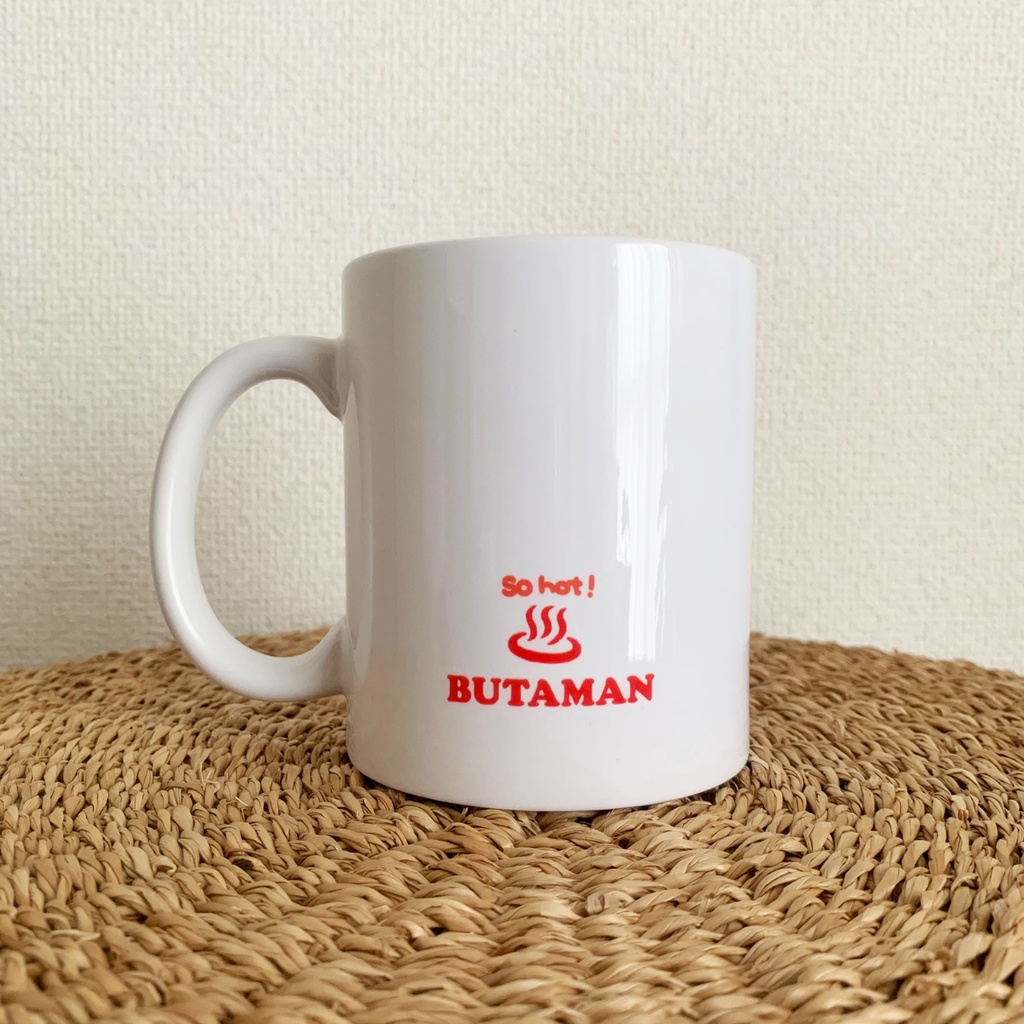 BUTAMAN Face マグカップ (オリジナル)