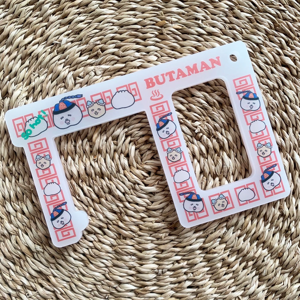 BUTAMAN KungFu アクリルドアオープナー (乳白色)