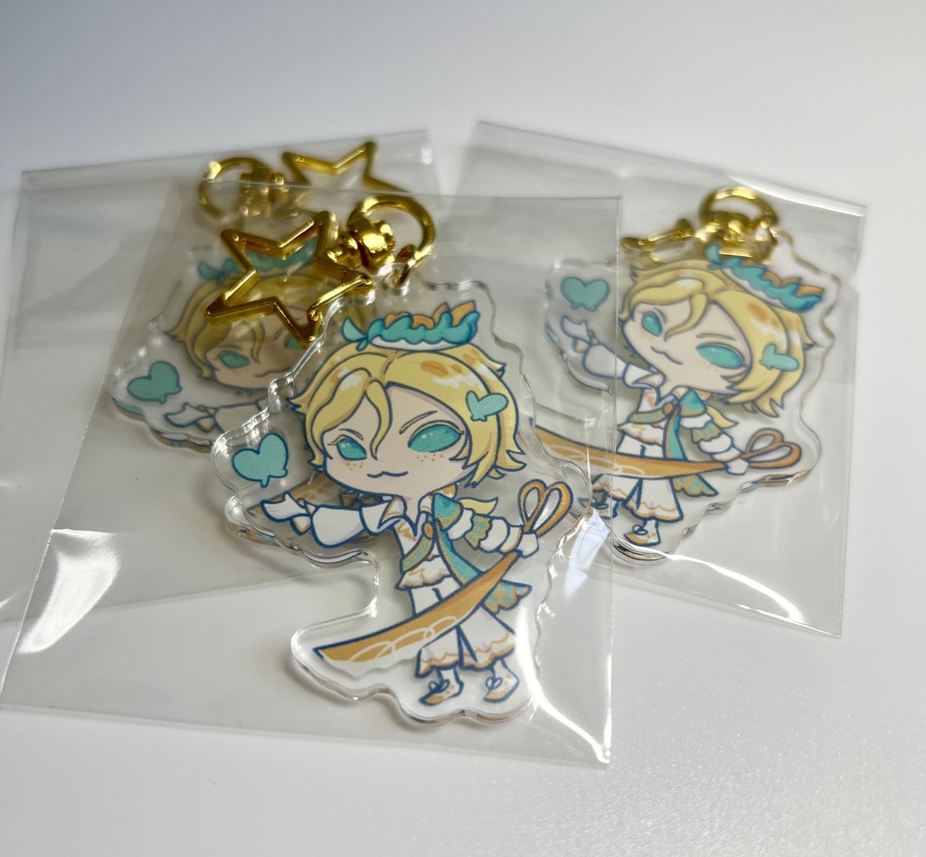 アクリルキーホルダー　ジョゼフ　アンバー