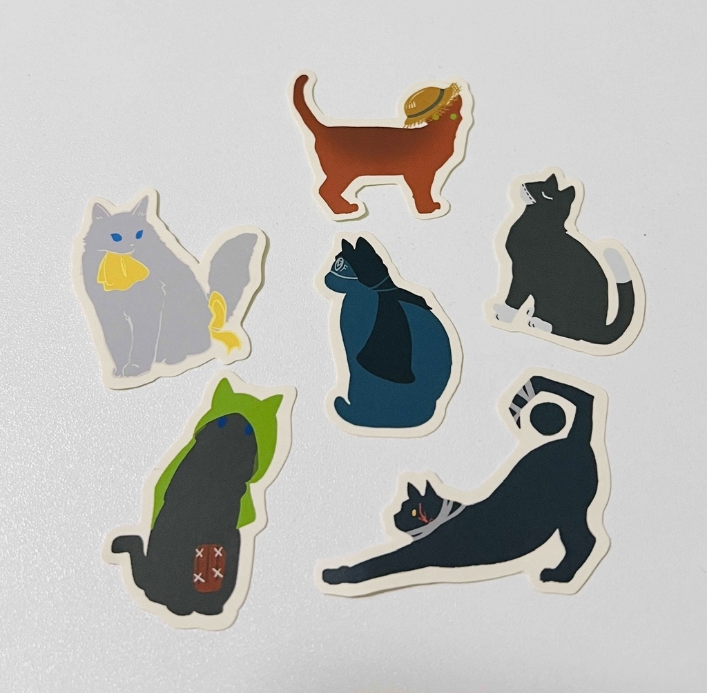 シール　セット　猫教荘園