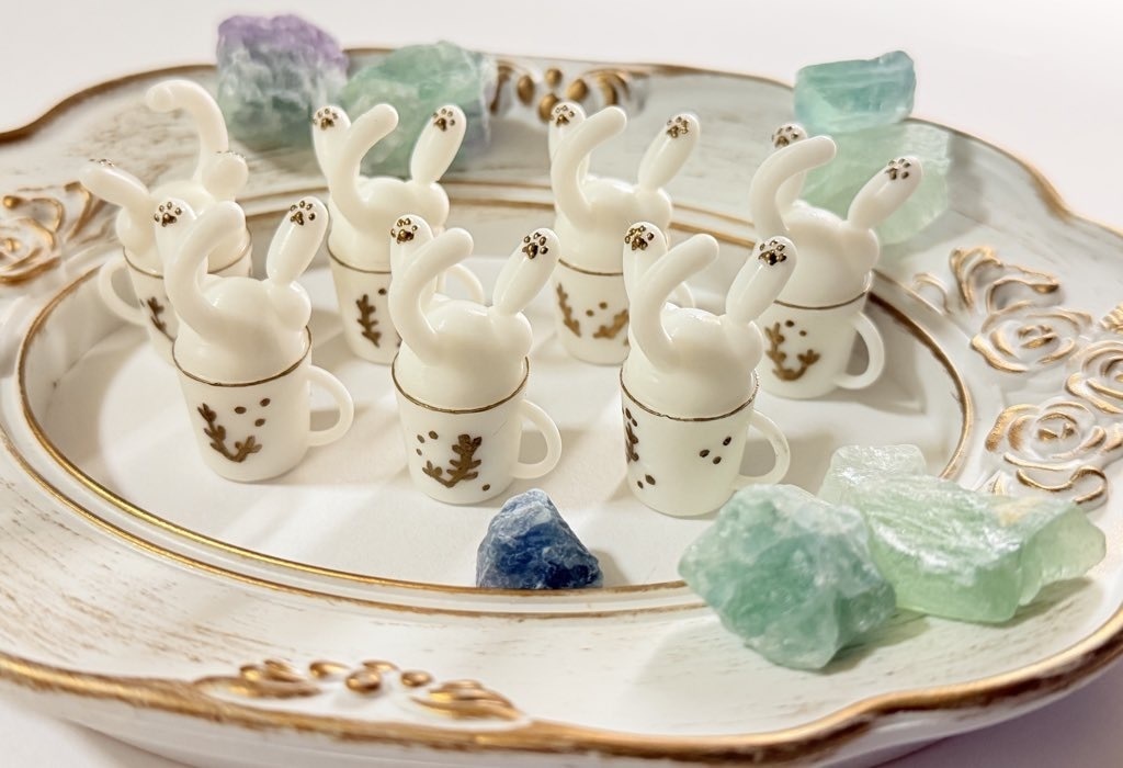 マグキャット　肉球　ホワイト