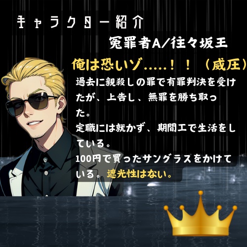 【マダミスアプリ】冤ざいサイクル