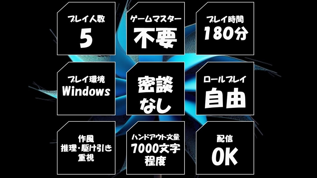 【マダミスアプリ】冤ざいサイクル