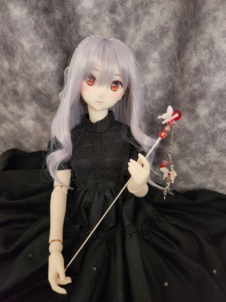 魔法杖（スティック）　ーピンクバタフライー