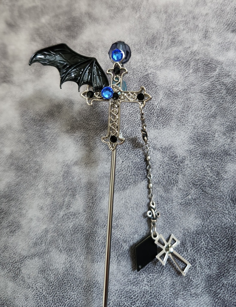 魔法杖（スティック）ー片羽根ブラックバットー