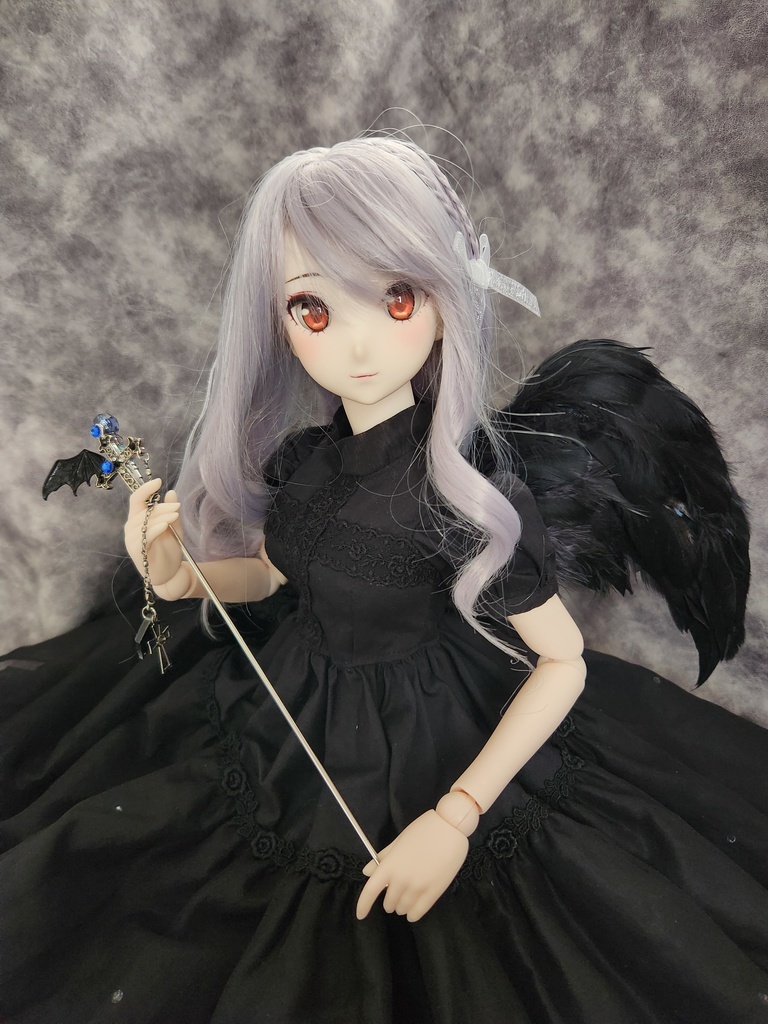 魔法杖（スティック）ー片羽根ブラックバットー