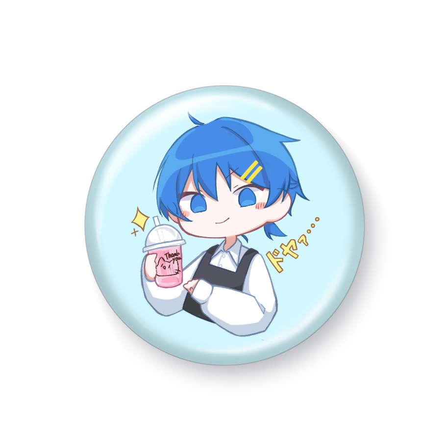 カフェバイト 缶バッジ(38mm)