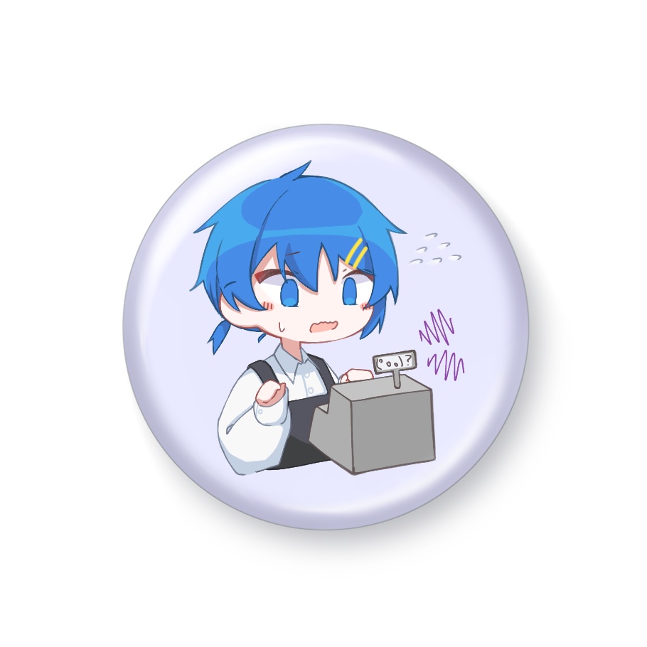 カフェバイト 缶バッジ(38mm)