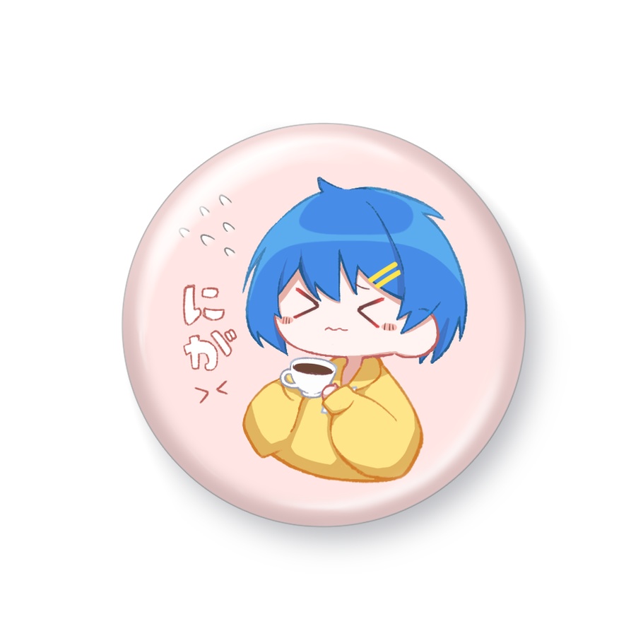 カフェバイト 缶バッジ(38mm)