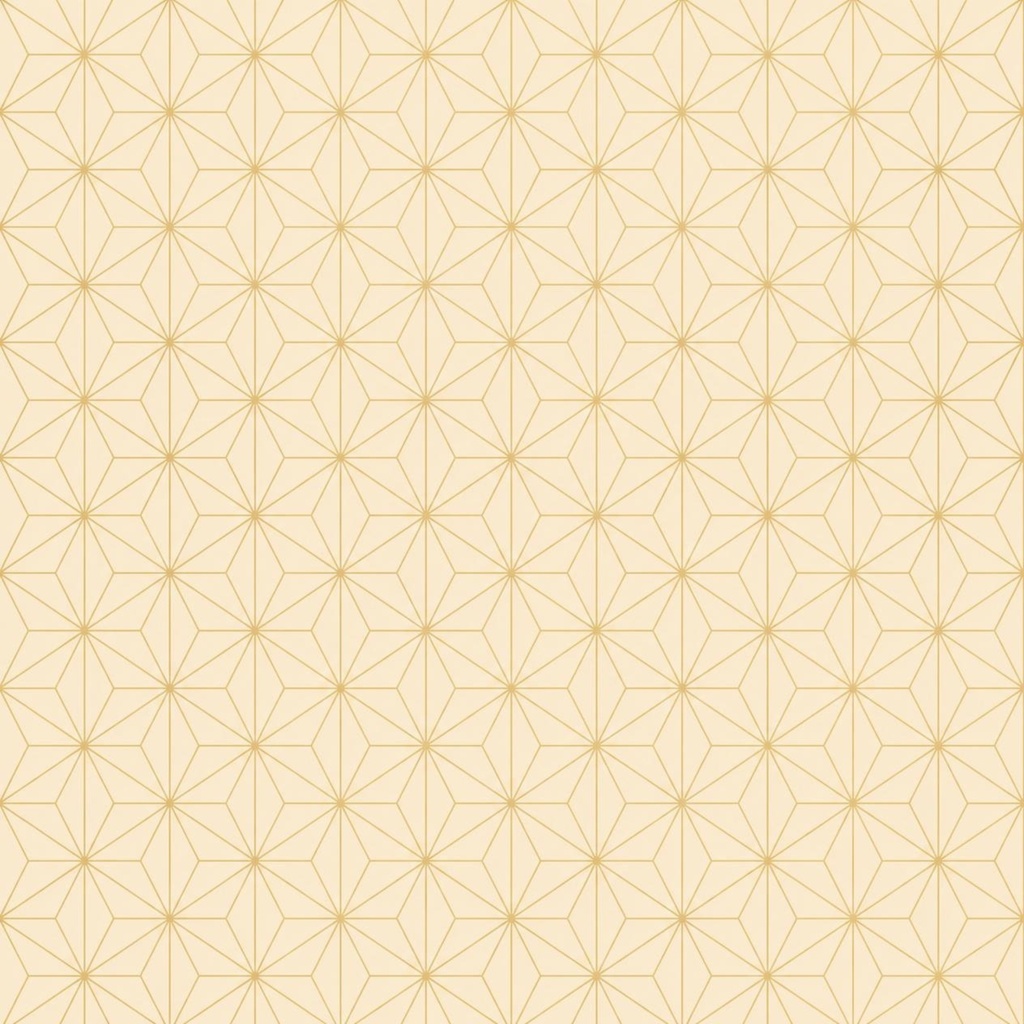 【商用利用OK】和風モダンな「麻の葉模様」シームレスデジタルペーパー｜2000×2000px｜PNG素材