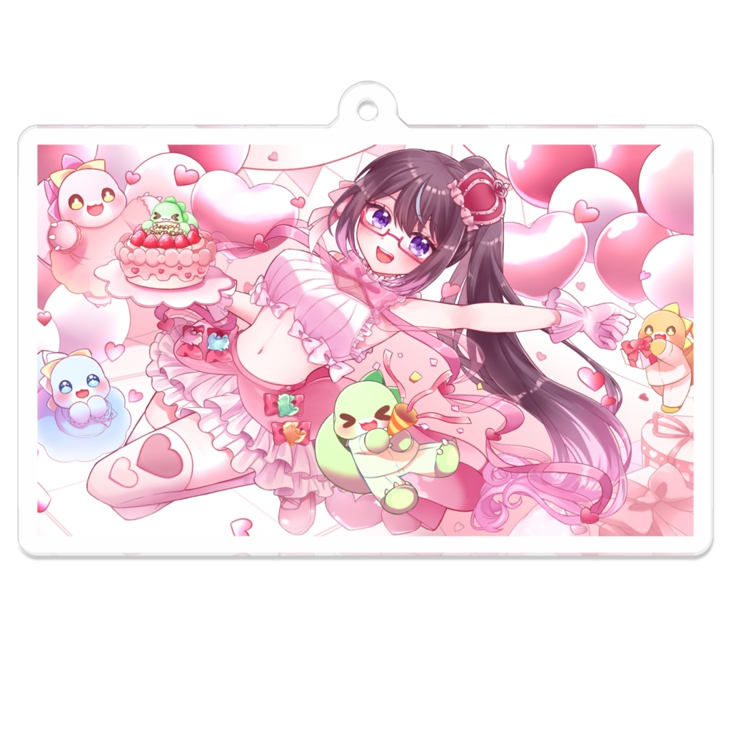 【絶叫ちぃちゃん生誕祭グッズ】アクリルキーホルダー2024