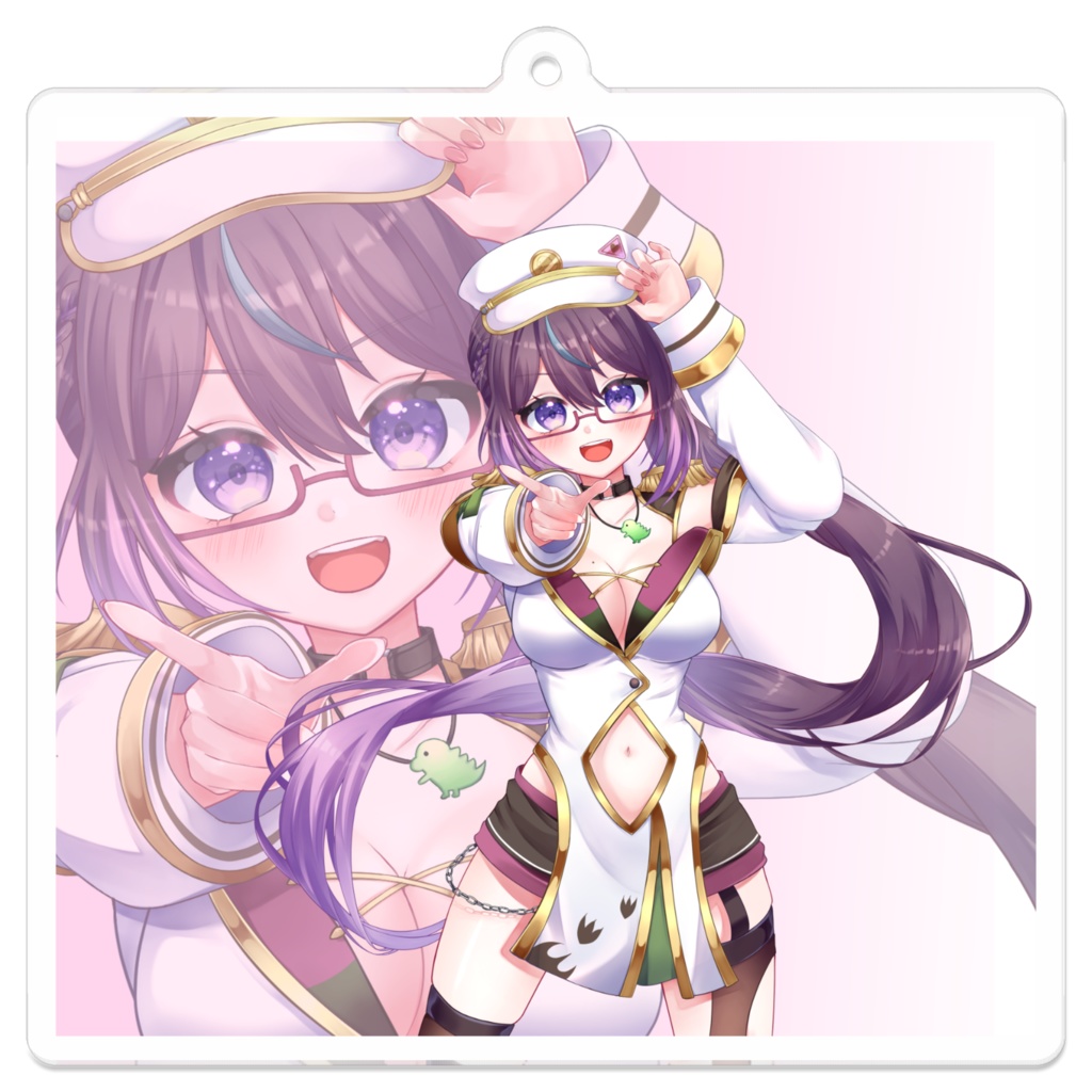 【絶叫ちぃちゃん生誕祭グッズ】アクリルキーホルダー2024ポニテ