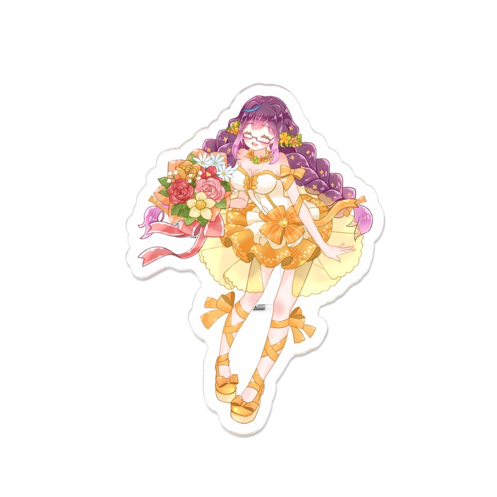  【絶叫ちぃちゃん活動5周年グッズ】アクリルバッジ