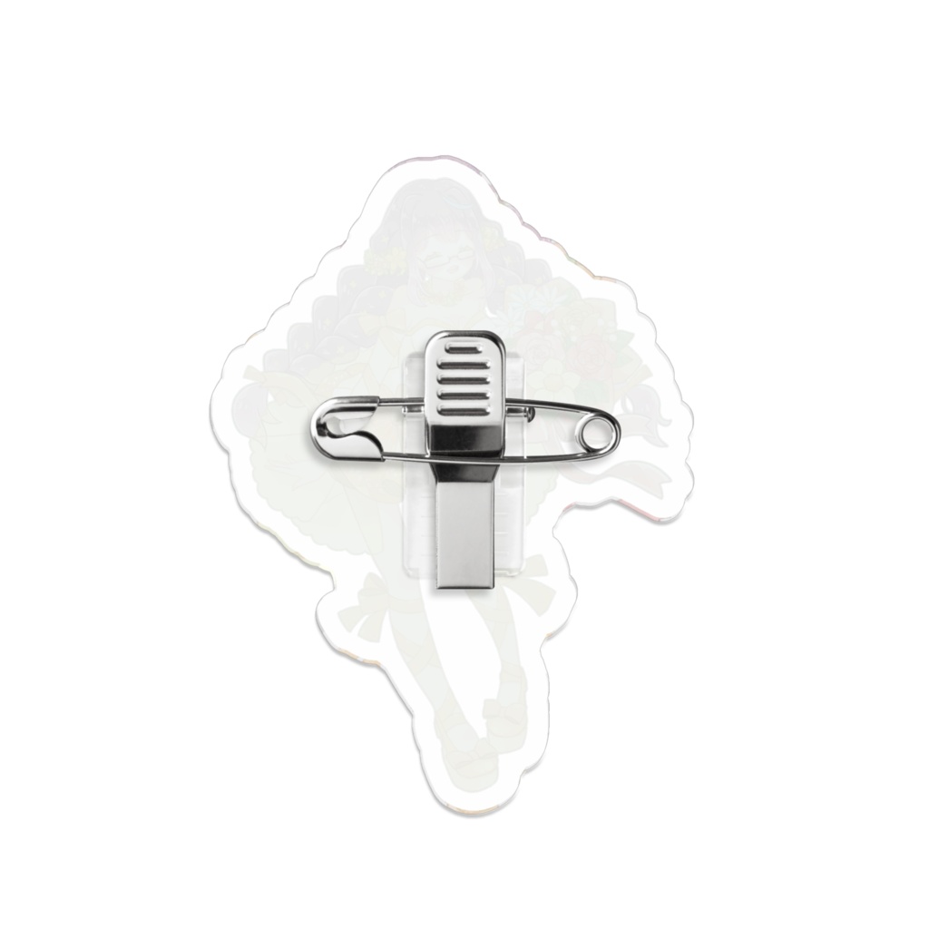 【絶叫ちぃちゃん活動5周年グッズ】アクリルバッジ