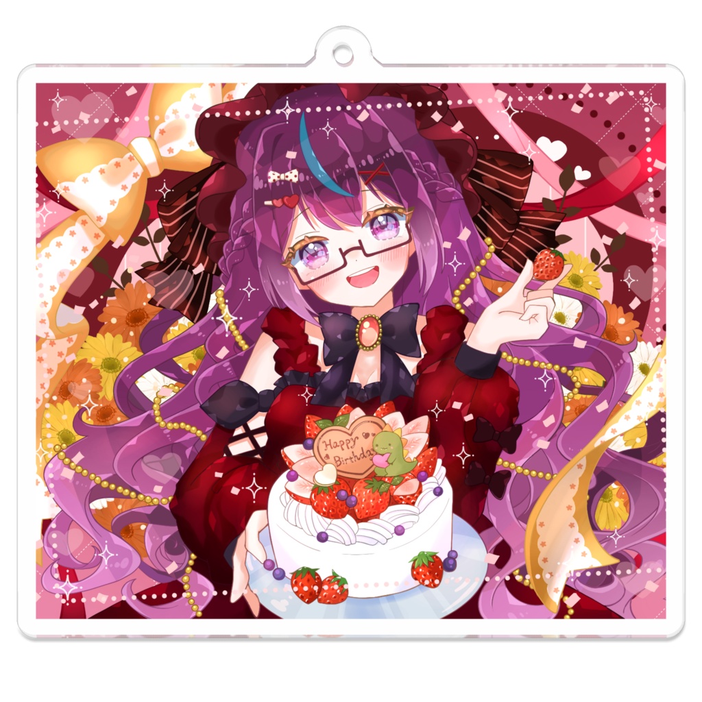 【絶叫ちぃちゃん生誕祭グッズ】アクリルキーホルダー2025