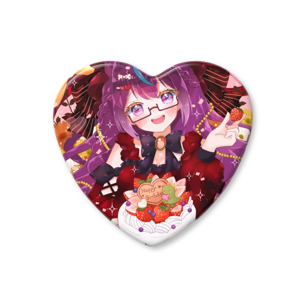 【絶叫ちぃちゃん生誕祭グッズ】缶バッジ2025