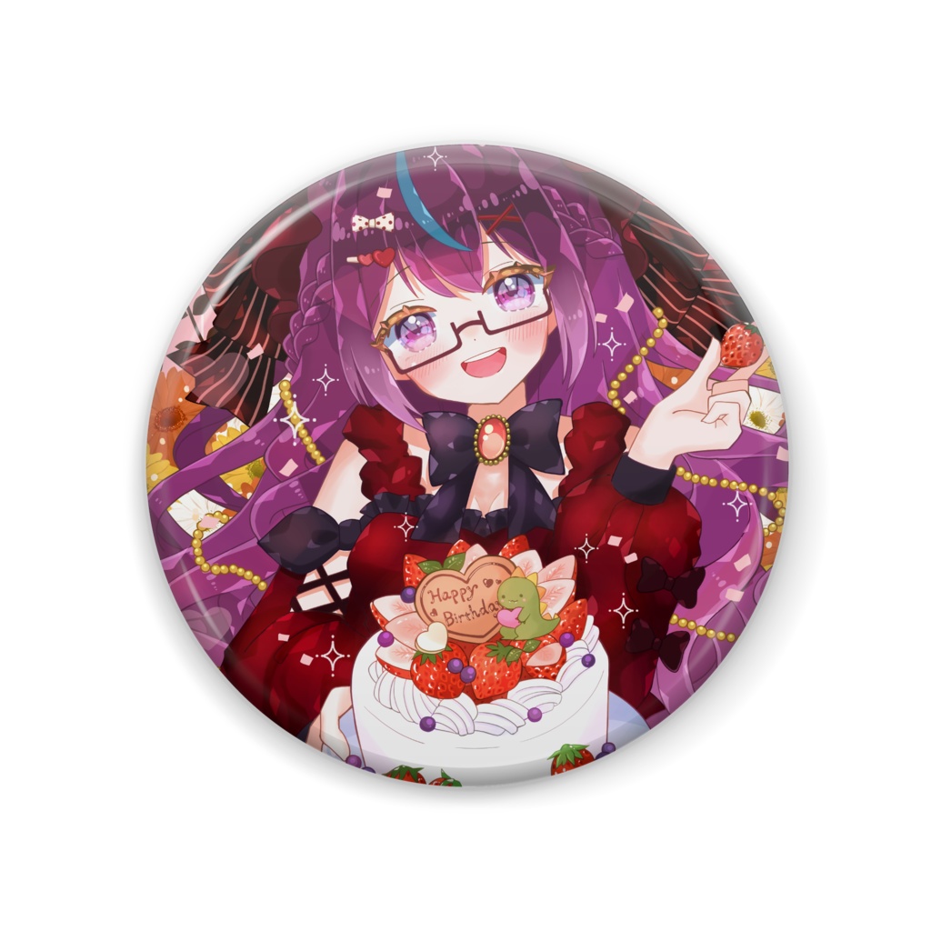 【絶叫ちぃちゃん生誕祭グッズ】缶バッジ2025