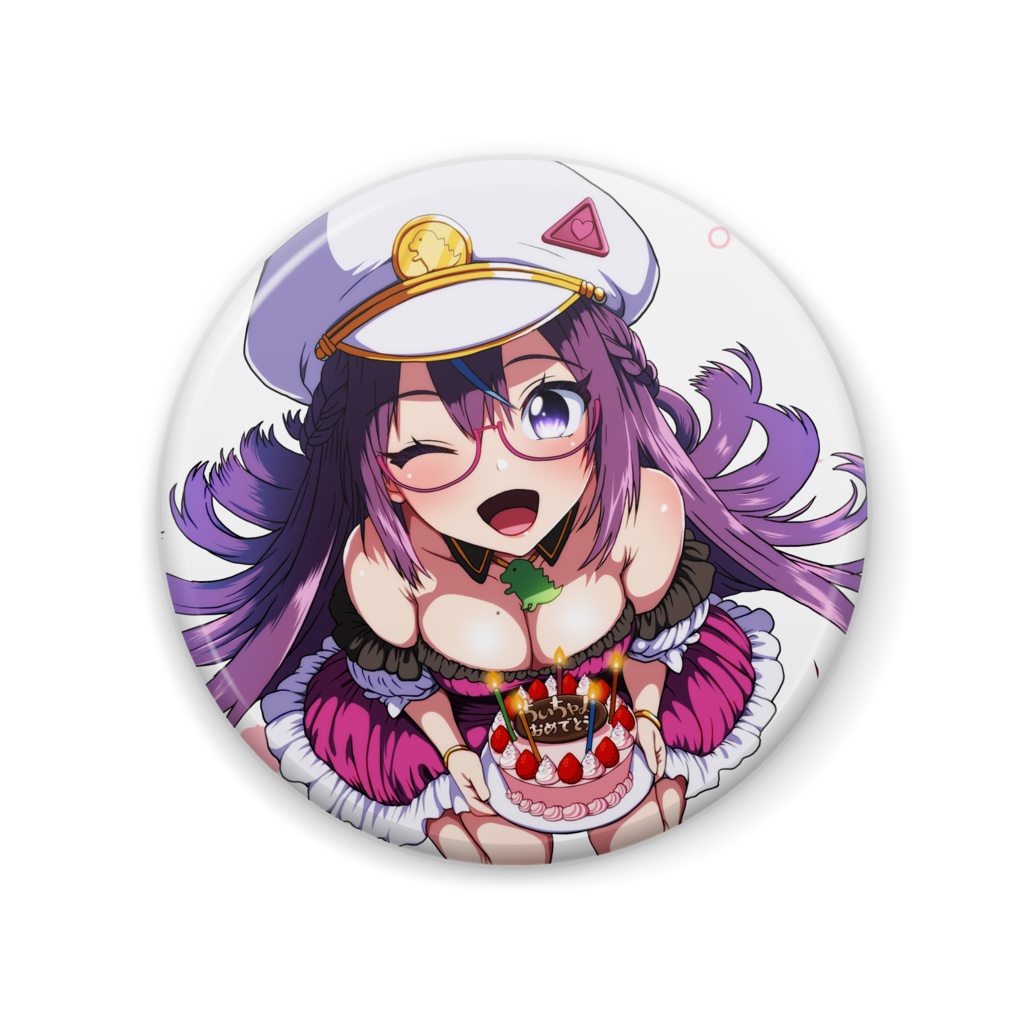 【絶叫ちぃちゃん生誕祭グッズ】缶バッジ2025