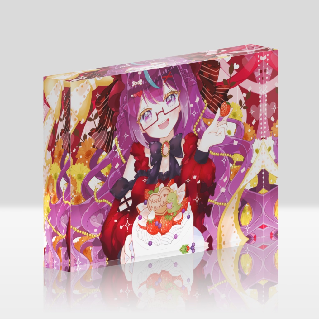 【絶叫ちぃちゃん生誕祭グッズ】アクリルブロック 2025
