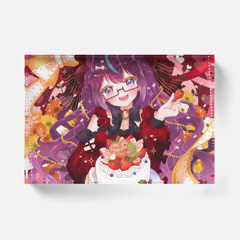 【絶叫ちぃちゃん生誕祭グッズ】アクリルブロック 2025