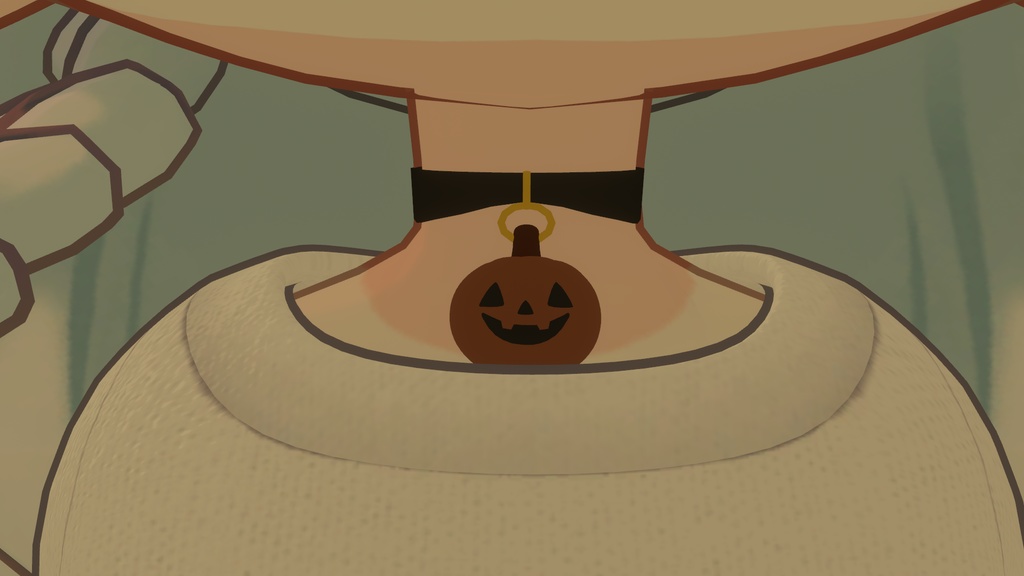 かぼちゃチョーカー