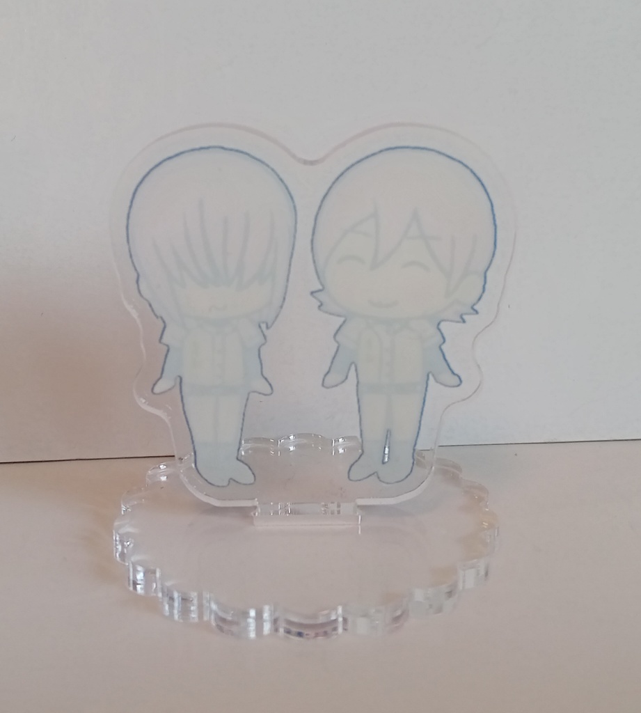 小湊兄弟アクリルスタンド(台座・ビスケット型)