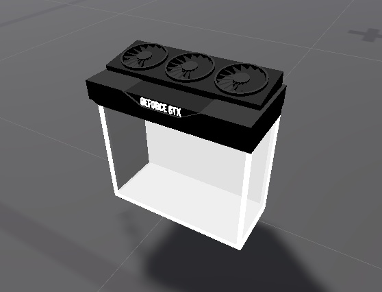 【VRChat想定】フレンドといっしょに旅できる水槽リュック【無料】