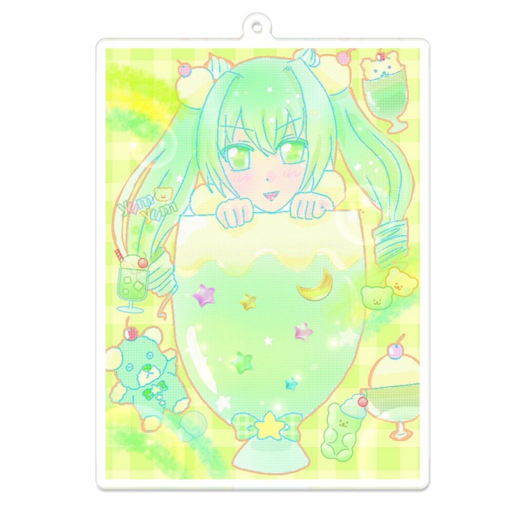 twinkleアクリルキーホルダー