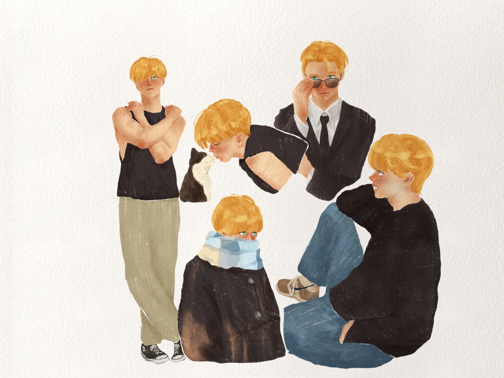 イラスト集『SUPPER BEFORE THE END』