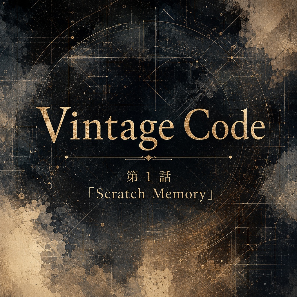 Vintage Code 第1話 Scratch Memory