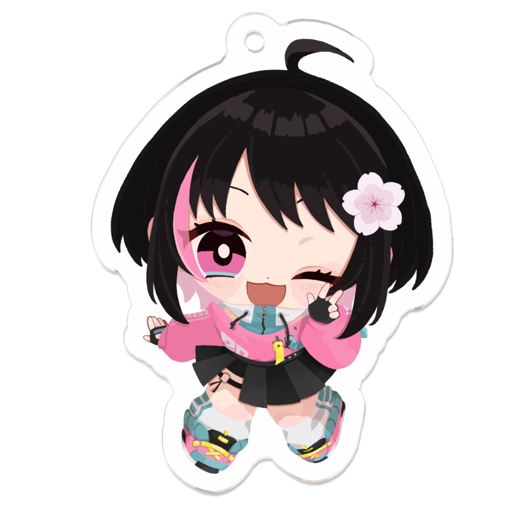 【風和ふわ三周年】あくりるきーほるだー！ふわちゃんver.
