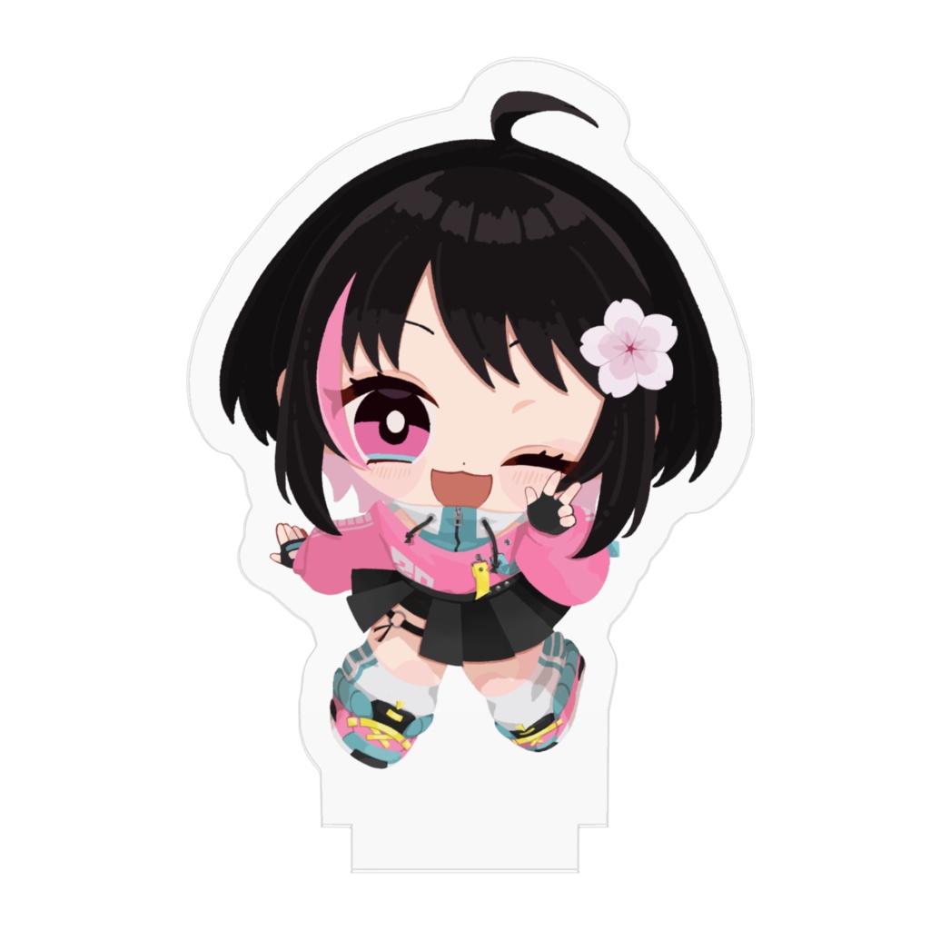 【風和ふわ三周年】あくりるふぃぎゅあ!ふわちゃんver.