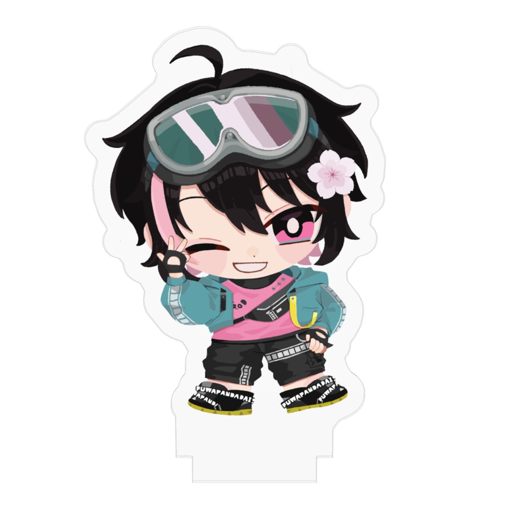 【風和ふわ三周年】あくりるふぃぎゅあ!ふわおくんver.